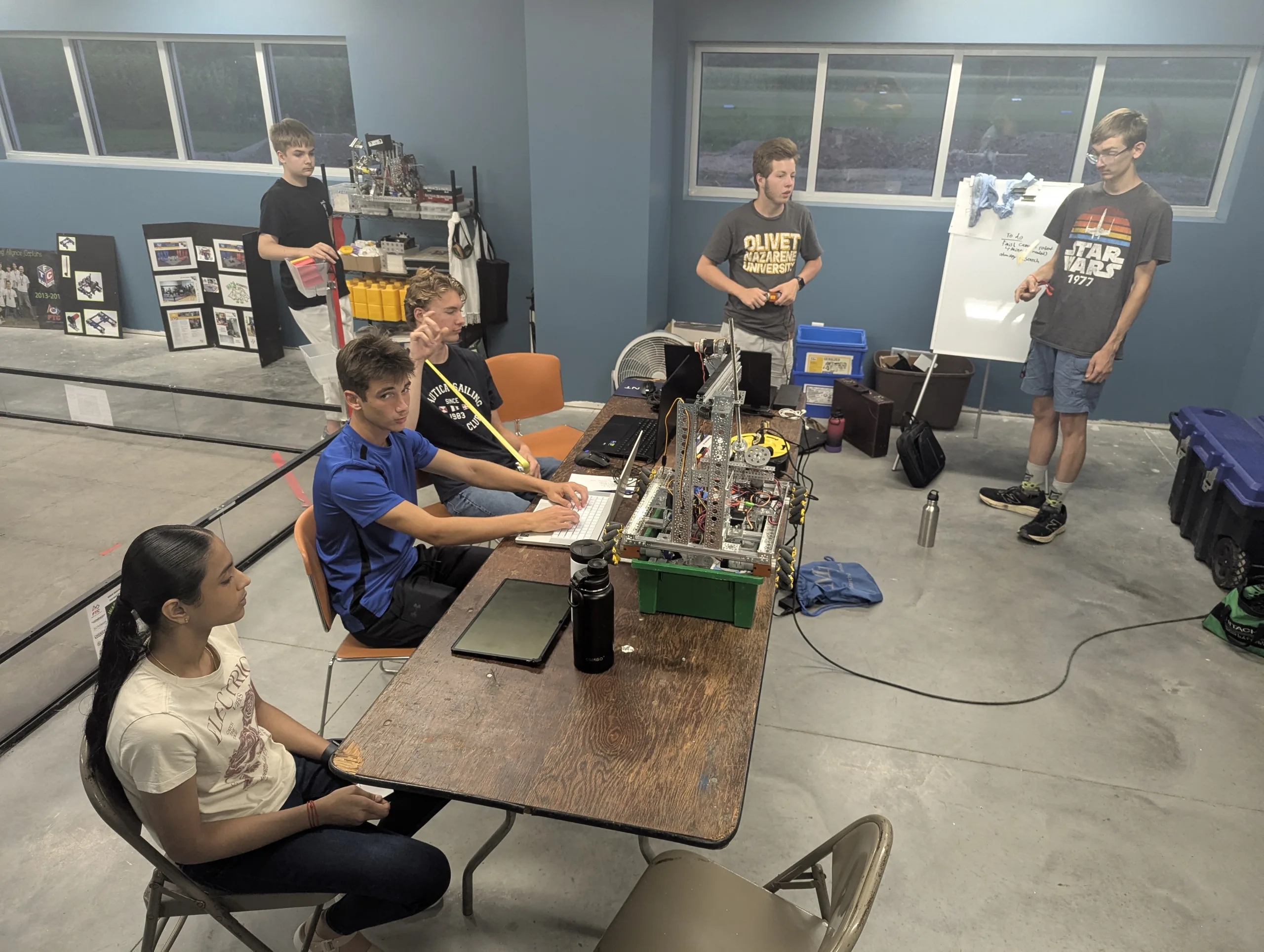 WACO Aerobotics 5140 Team Meeting