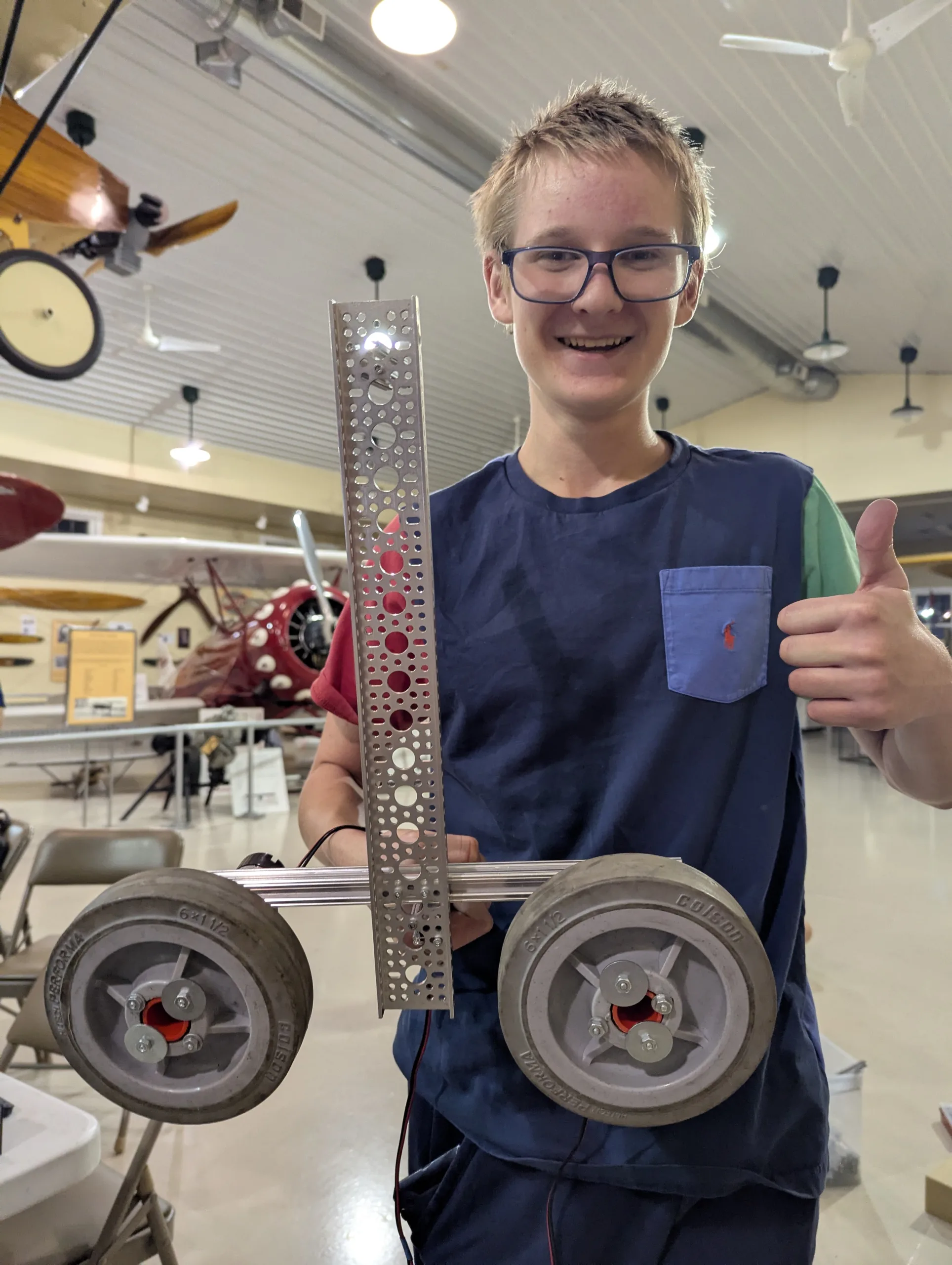 Jude's 2-wheel ball launcher