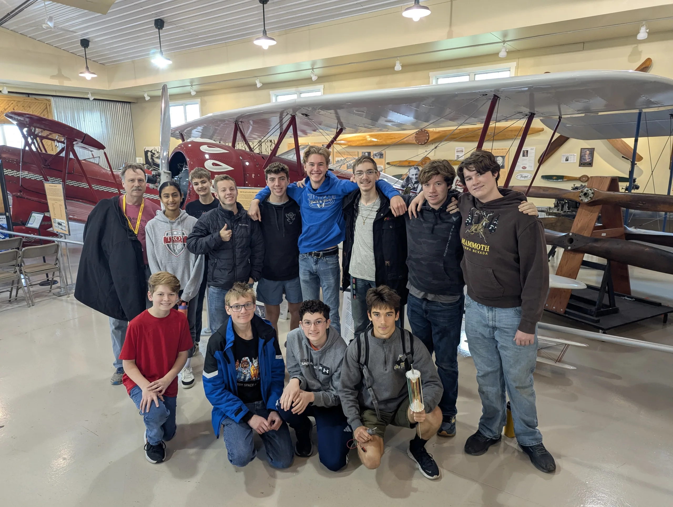 WACO Aerobotics #5140 Team Photo