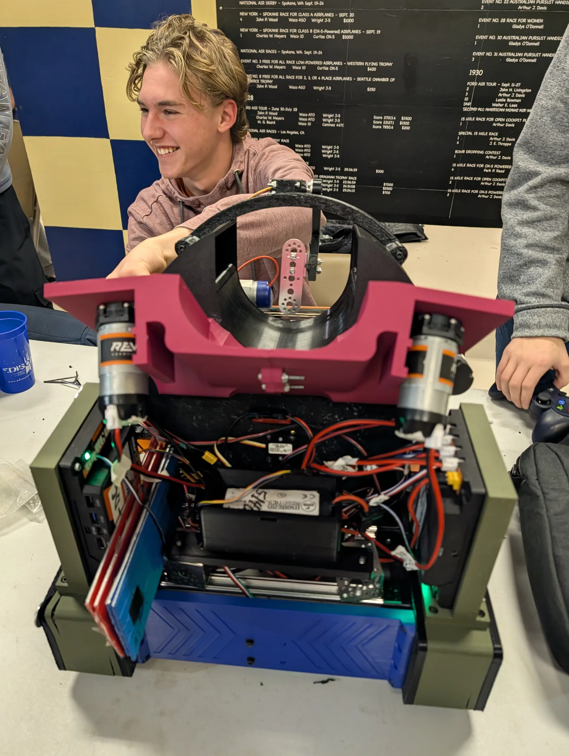 2025 Robot Being Built