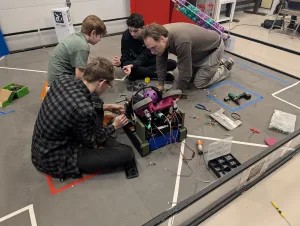 WACO Aerobotics troubleshooting issues with the robot